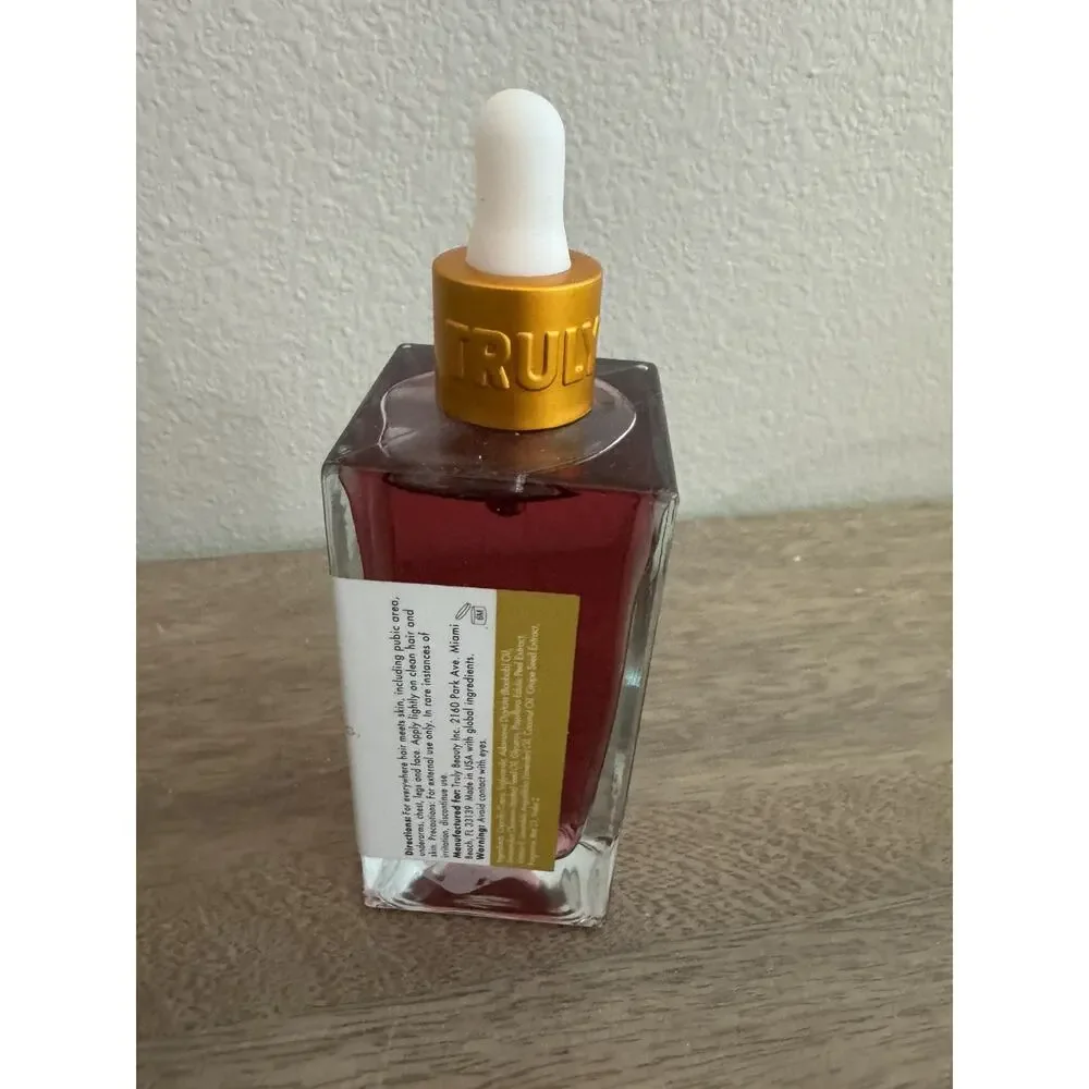Truly Glazed Donut After Shave Oil Full Size 3.1 fl oz - NEW